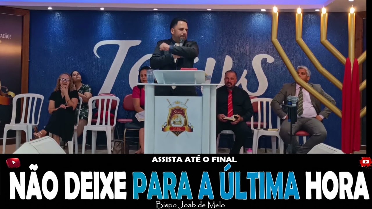 PALAVRA MUITO FORTE 🔥 NÃO DEIXE PARA ÚLTIMA HORA 😱