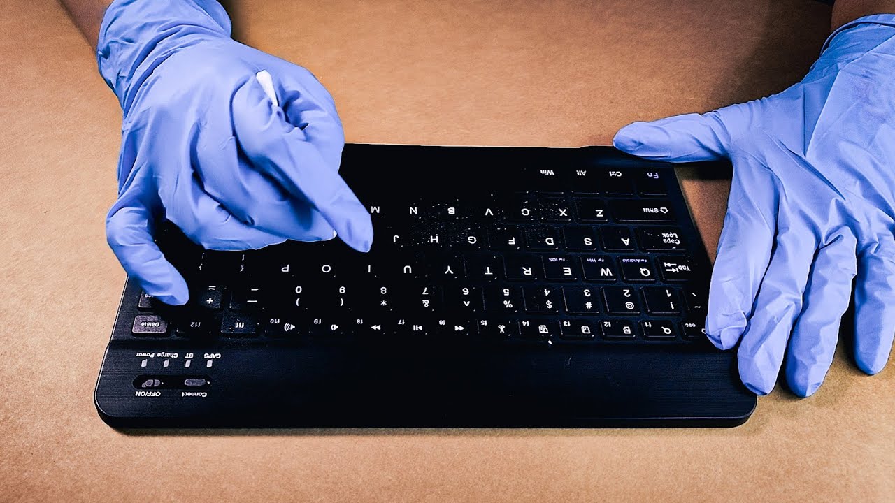 ASMR Keyboard Cleaning ( No Talking ) I Sound Trails I
