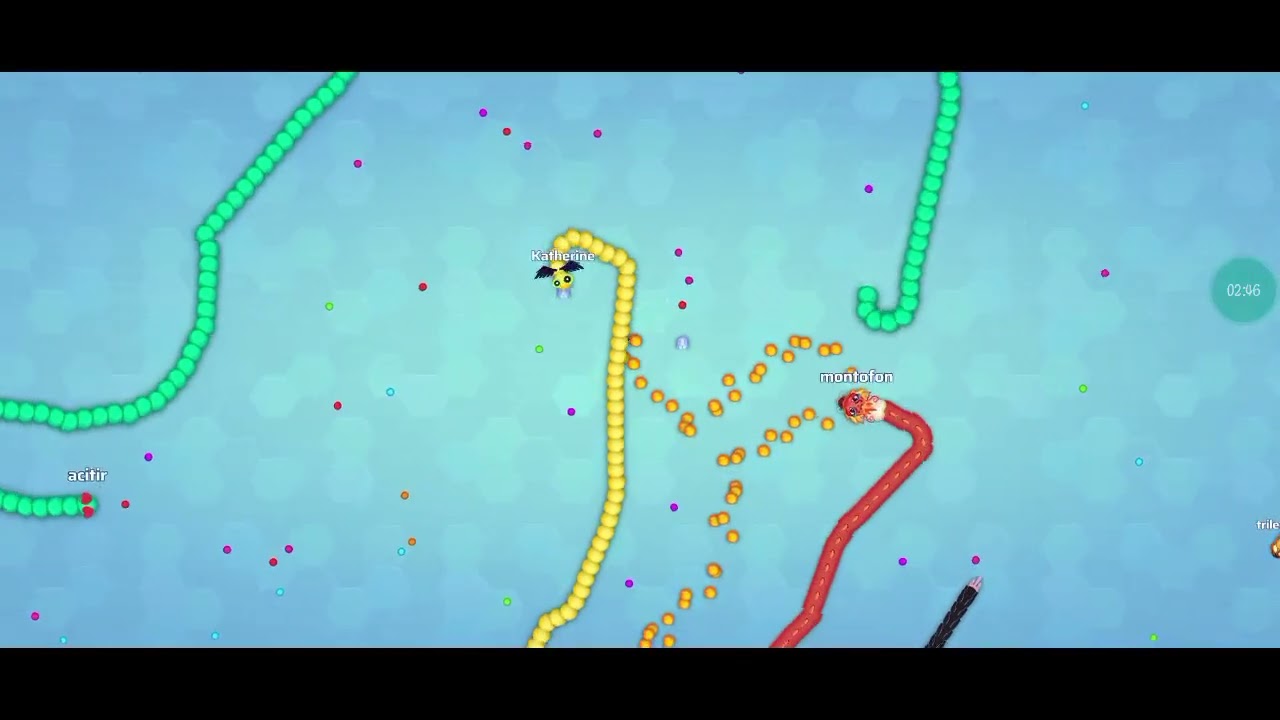 Play in snake game