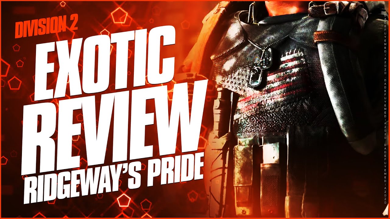 Division 2 RIDGEWAY'S PRIDE Review - Is it Worth The Grind