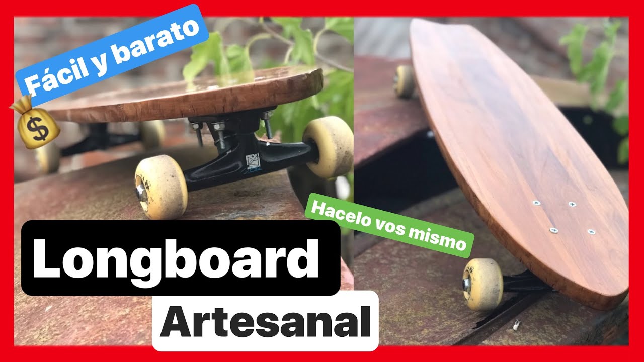 COMO hacer un LONGBOARD de MADERA (CASERO)