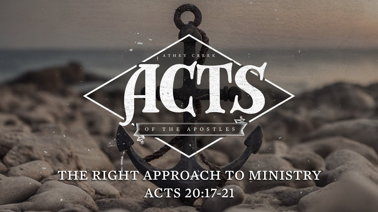 March 2, 2025 | The Right Approach to Ministry - Brett Meador