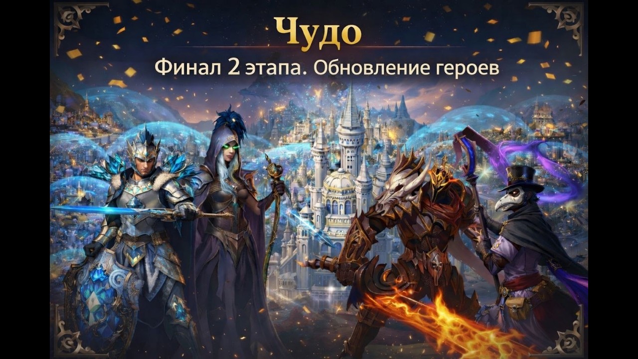 Прямой эфир: Чудо. Финал 2 этапа. Обновление героев