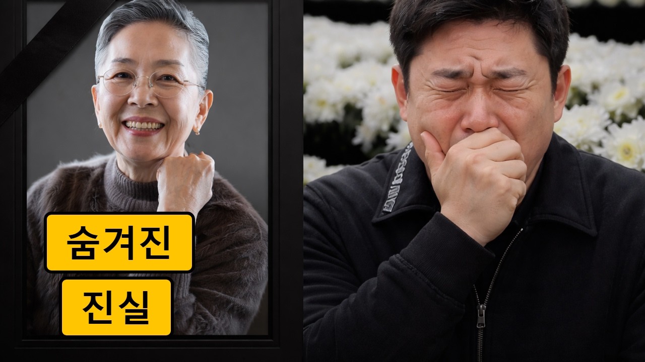 김지미와 최민수의 감동적인 가족 이야기 💔🎬