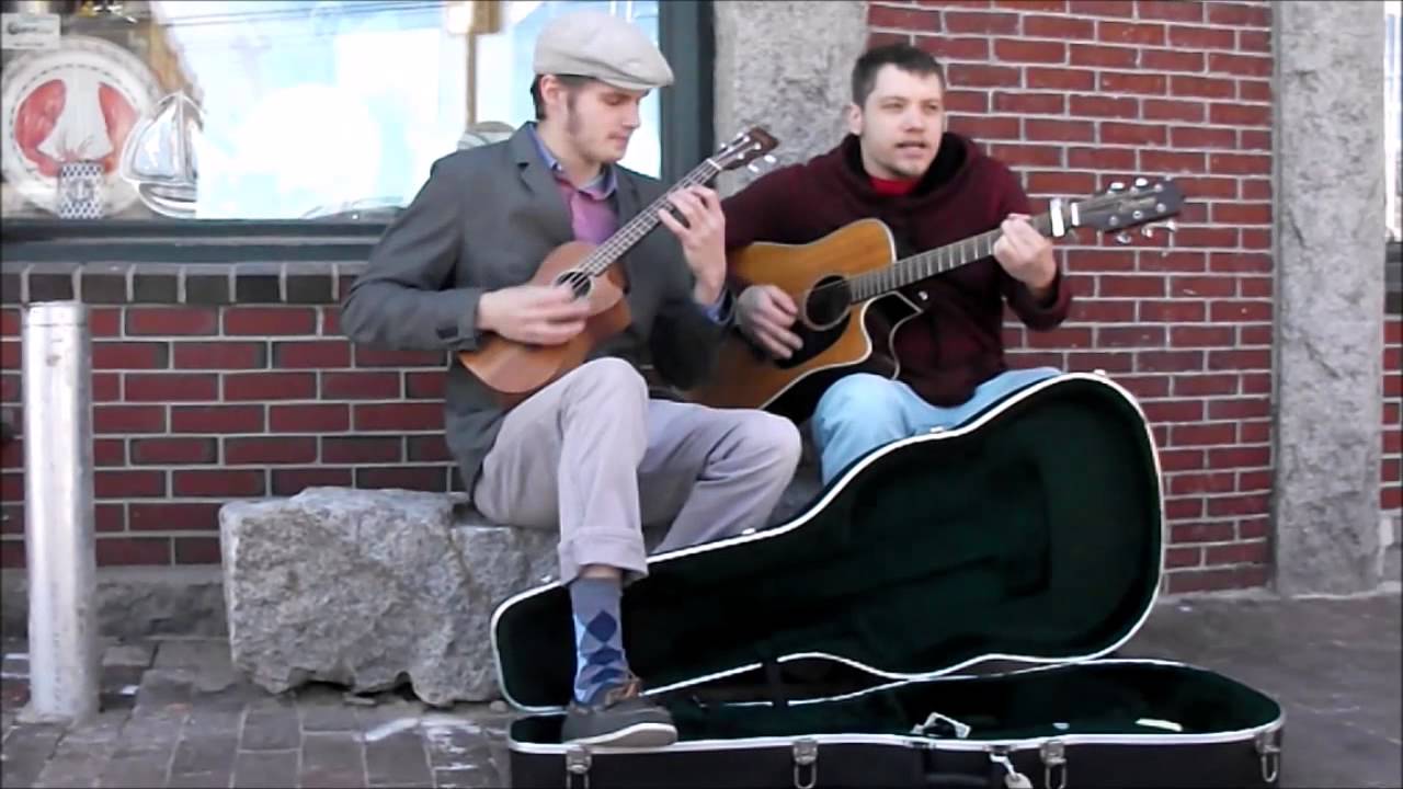 Music on the streets of Portland Maine