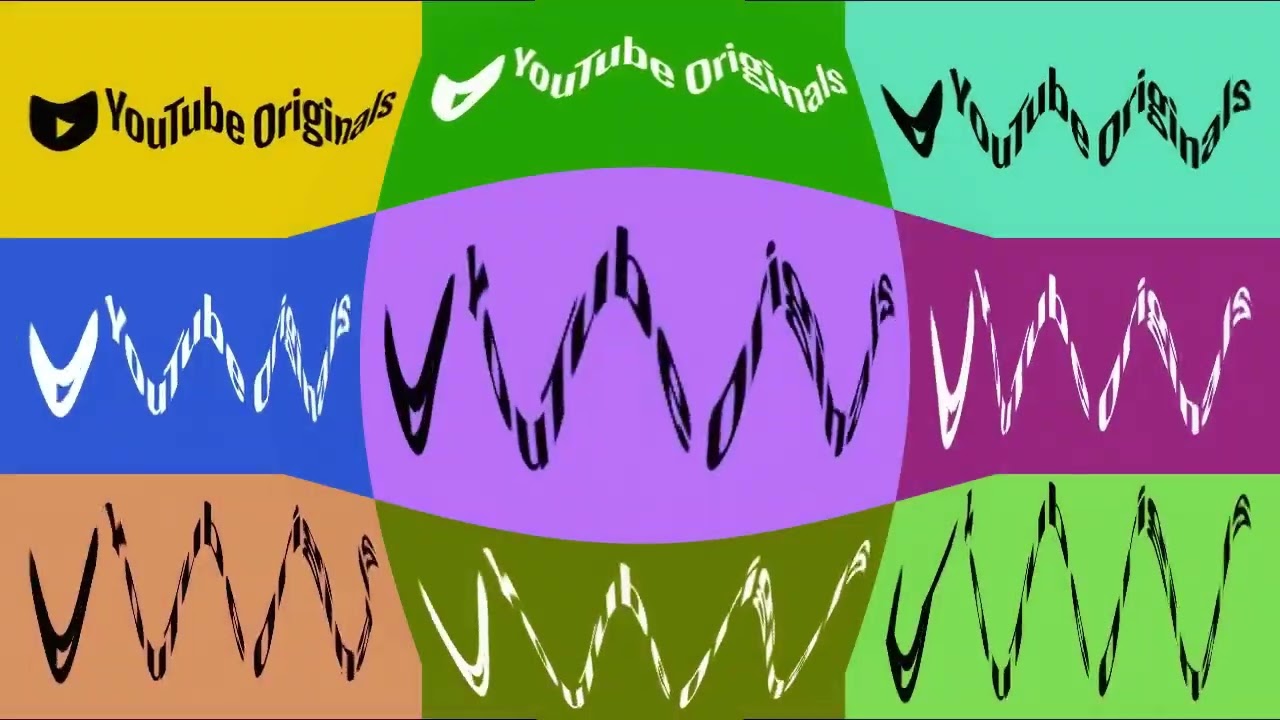 YouTube Originals Falling Words Ident Logo Effects Powers Nineparison (Preview 2 Effects) In El