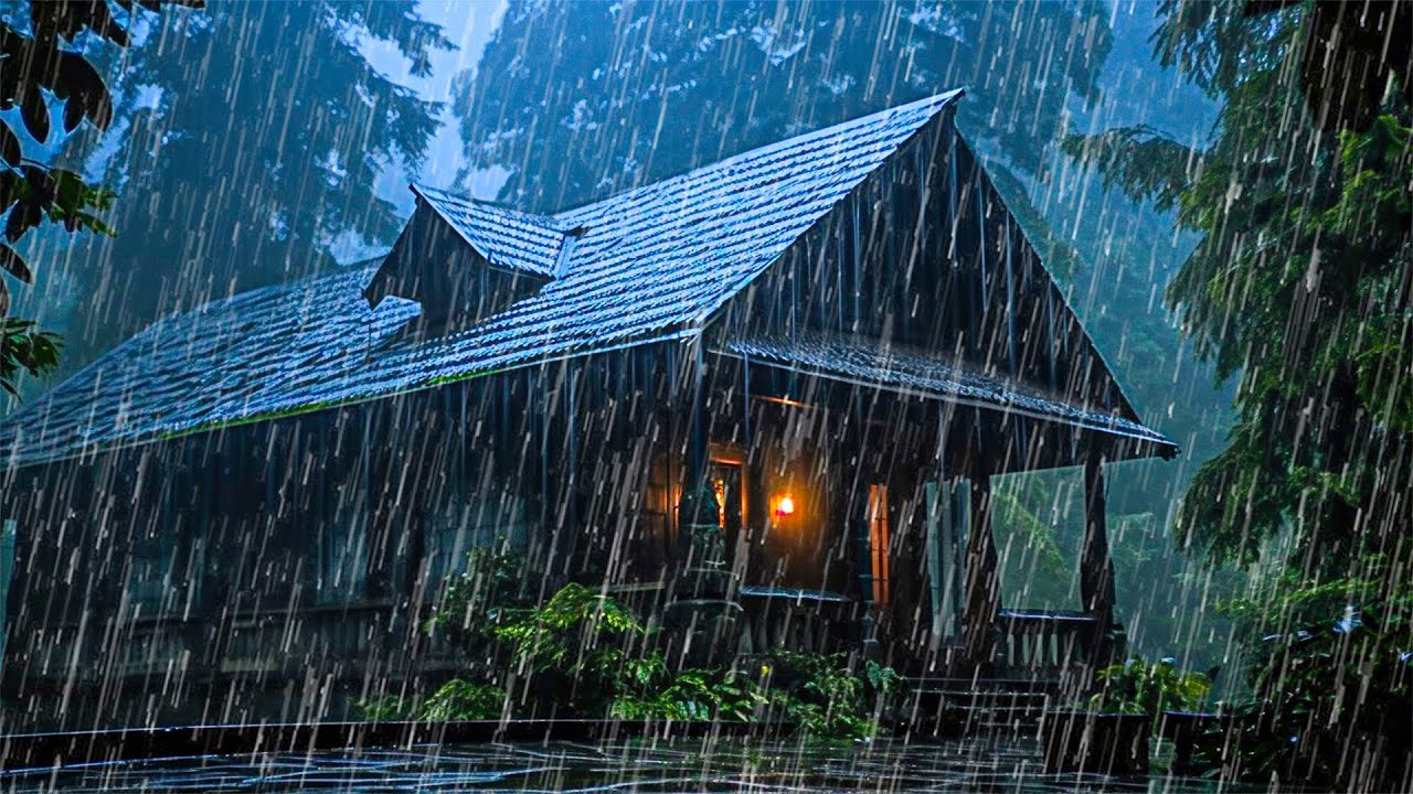 Suara Hujan untuk Tidur – Hujan Alam & Guntur Jauh untuk Ketenangan Batin dan Meredakan Stres