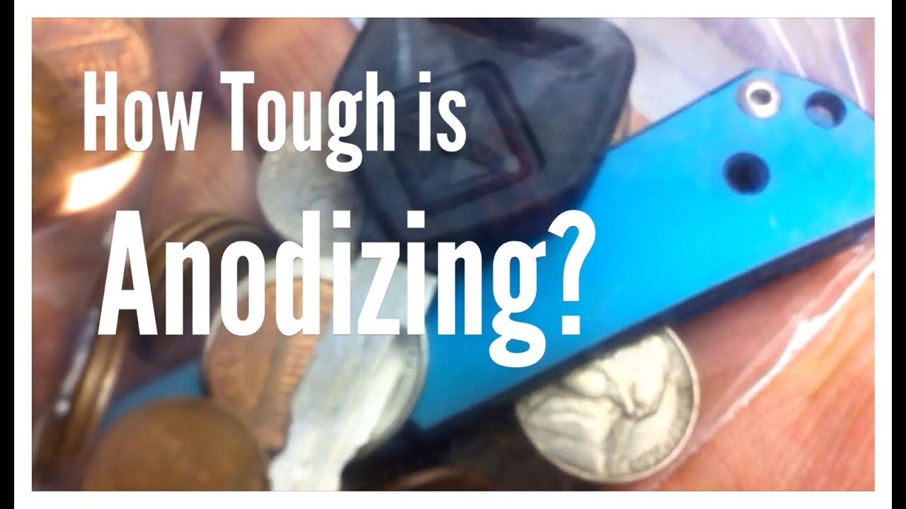 How Tough is Anodized Titanium? Let's find out on a new SEBENZA !!!!!!