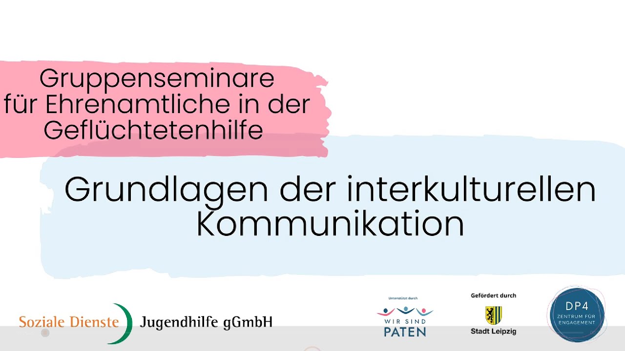 Ehrenamt: Grundlagen der interkulturellen Kommunikation