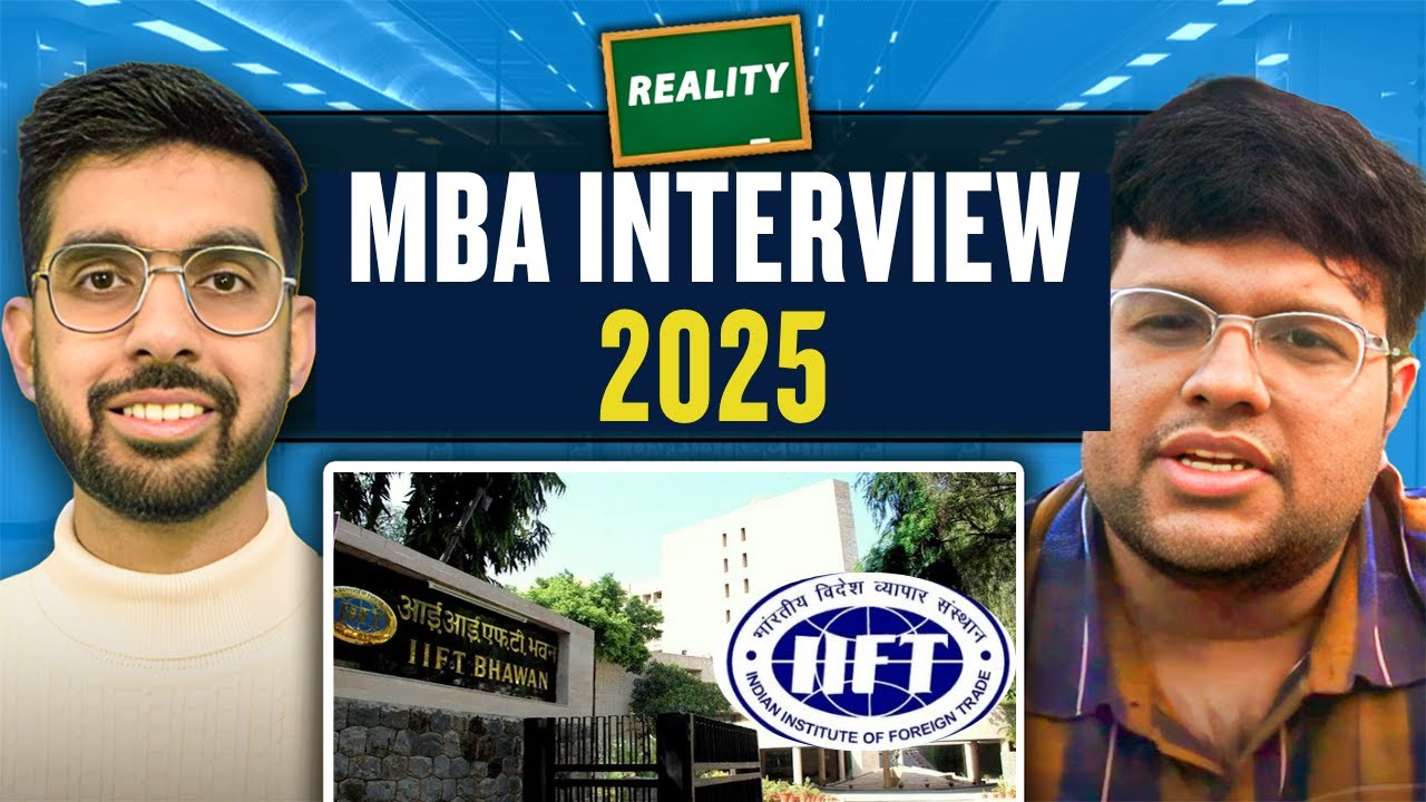 IIFT 2025 Interview Experience, Delhi | MBA Admission 2025 Interview Questions #mba
