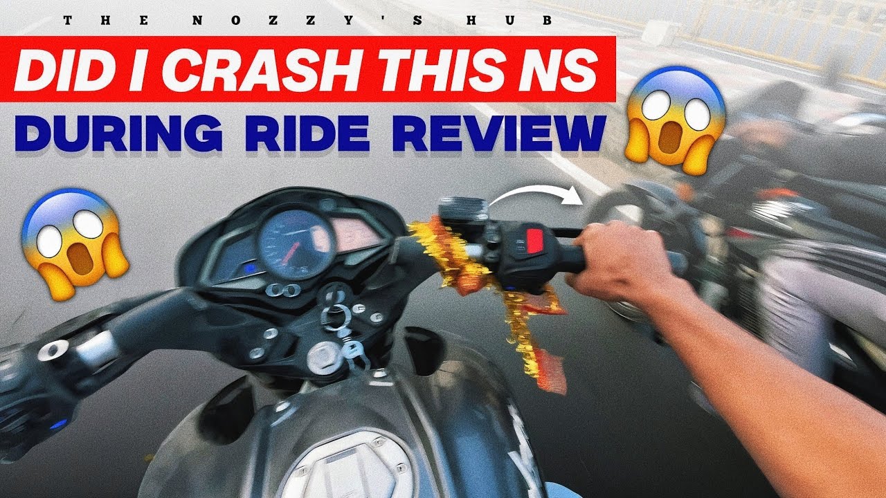 DID I CRASH THIS NS-160 DURING RIDE REVIEW| THE NOZZY'S HUB | #nozzys #viral #automobile #trending
