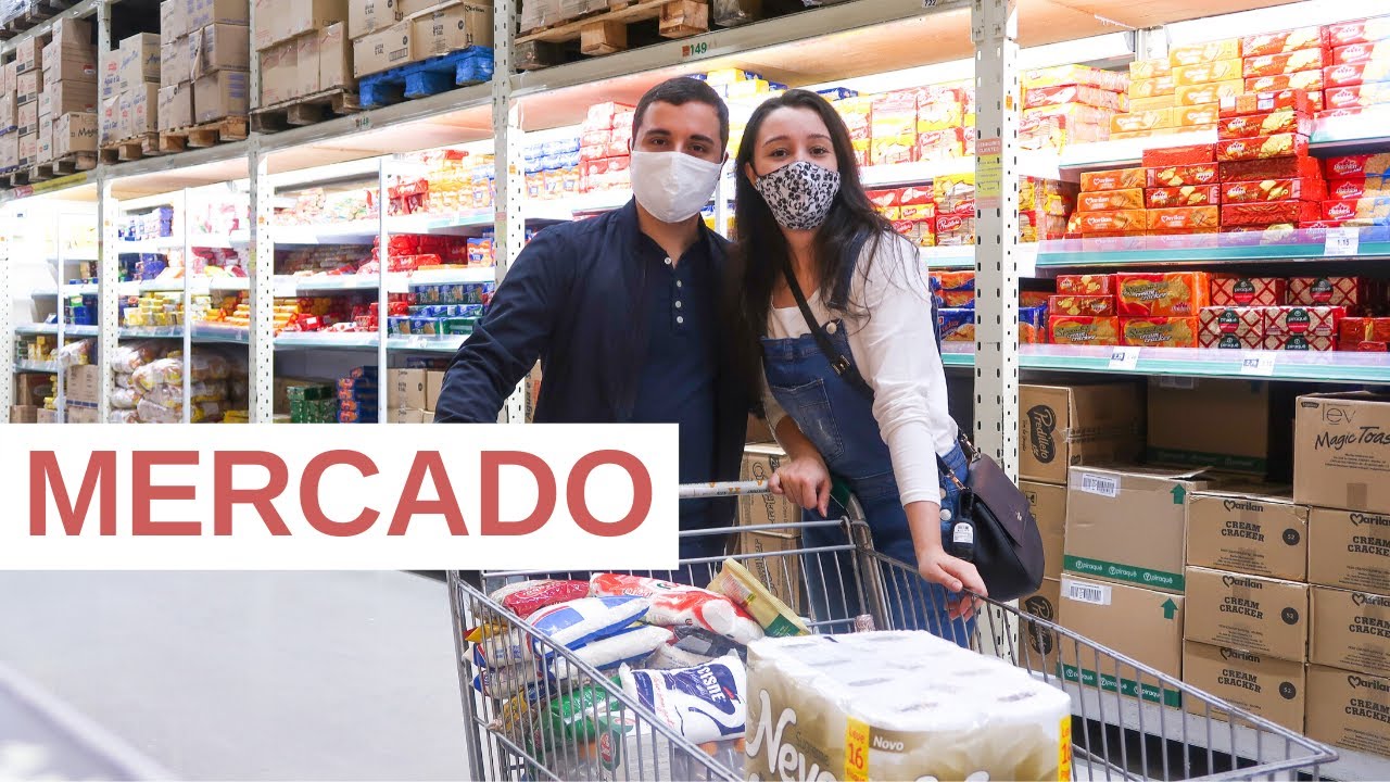 NOSSAS COMPRAS DE MERCADO DO MÊS - COMPRAMOS MUITA COISA!