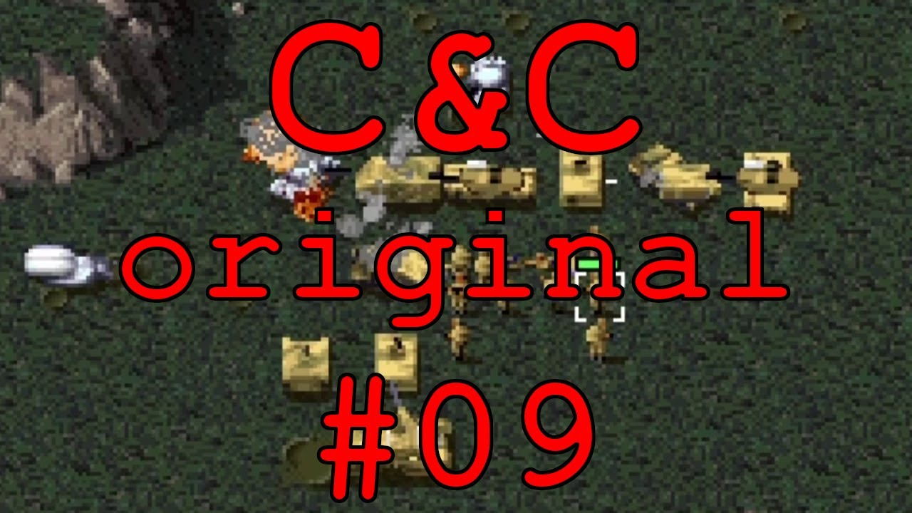 С&C (Original DOS) - Прохождение #09 - Уровень 13 (Югославия [2] - Кампания GDI) [GIHTP]