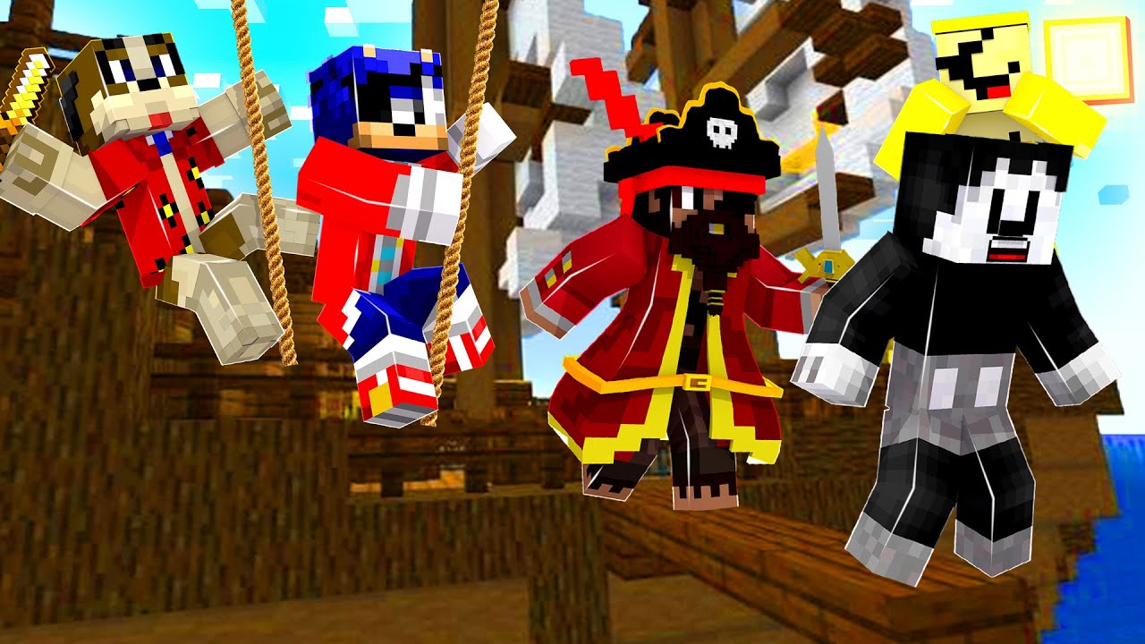 Minecraft - Sonic Survival Adventures - Can Pirate Sonic Rescue His Friend?! [5]
