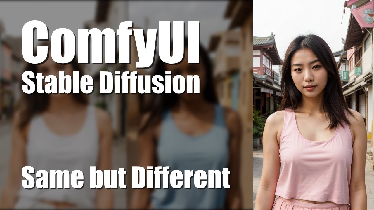 ComfyUI: Same but different | Stable Diffusion | Deutsch | Englische Untertitel