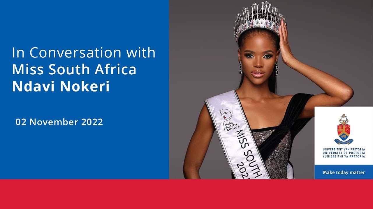 In conversation with Miss South Africa, Ndavi Nokeri