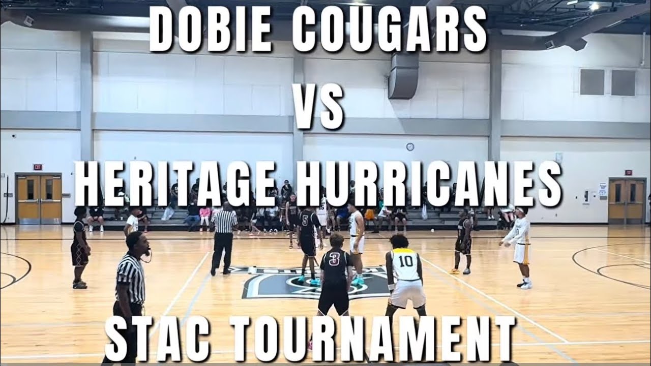 DOBIE COUGARS VS HERITAGE HURRICANES BASKETBALL CLASS OF 2030(2/28/2026) STAC TOURNAMENT