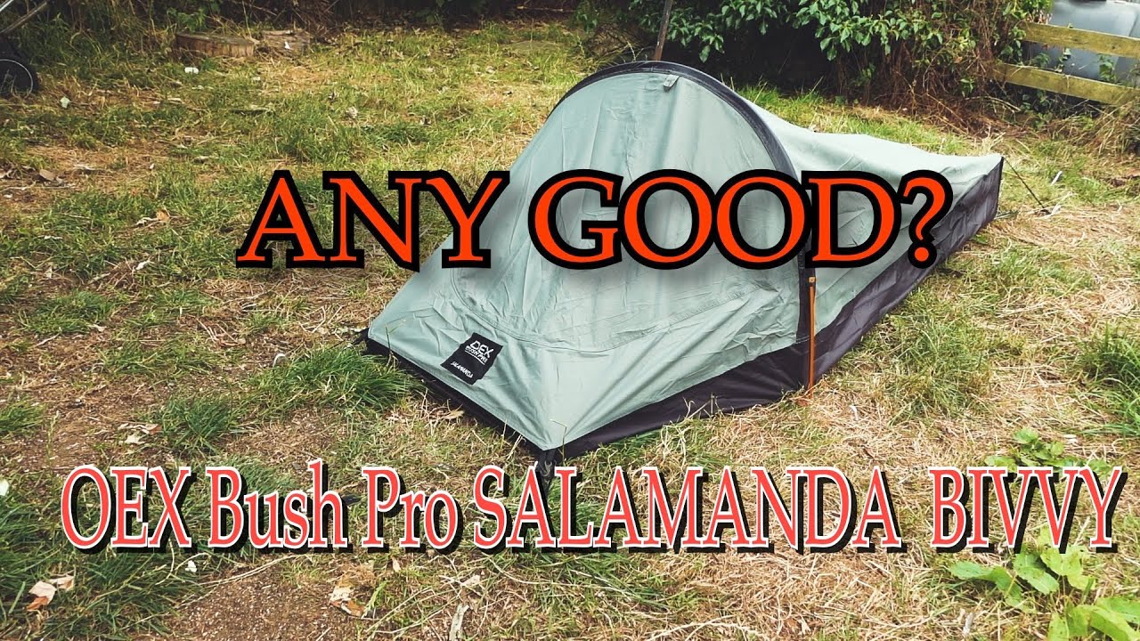 OEX BUSH PRO SALAMANDA BIVVY, OVERVIEW AND WATER TEST, ANY GOOD??