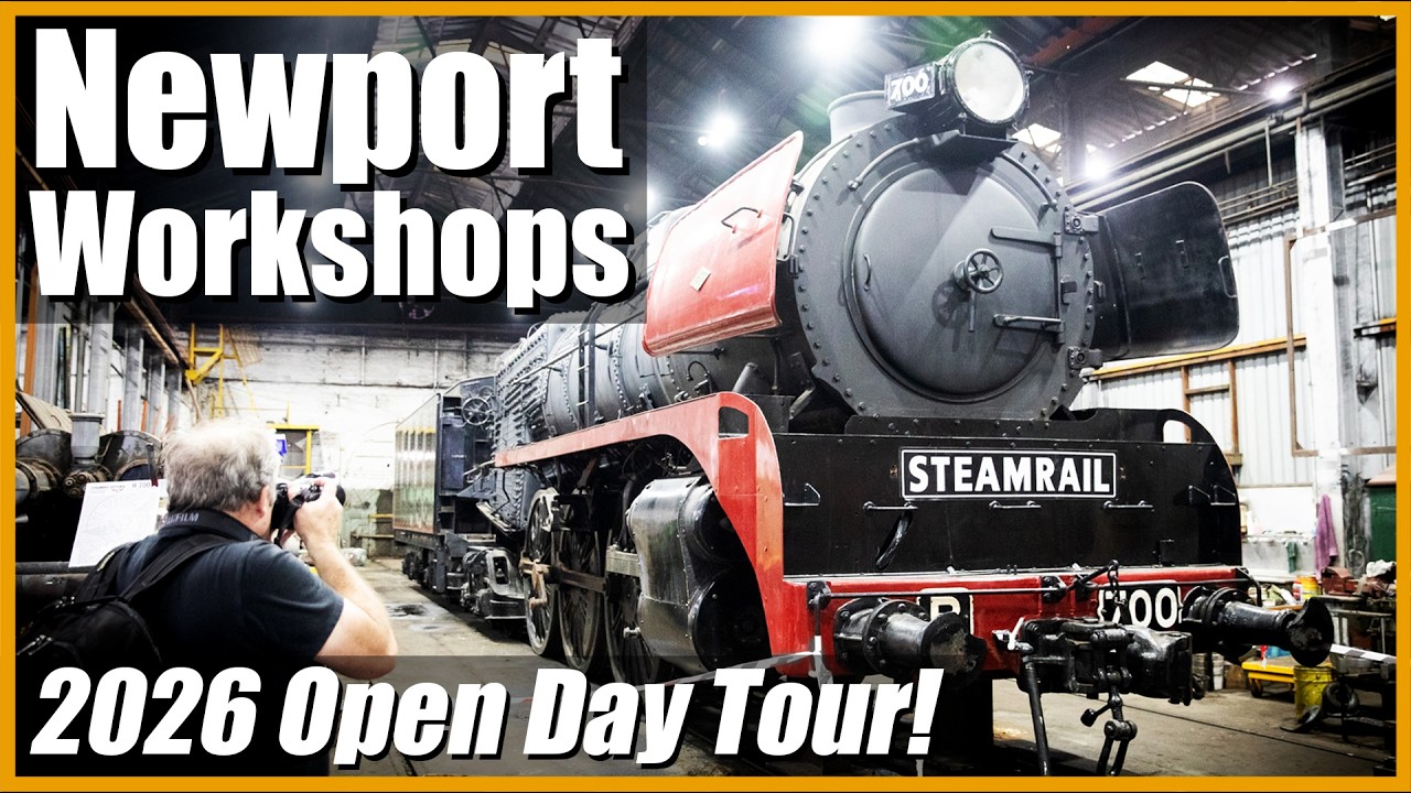 Melbourne's Historic Railway Workshops: A Tour!