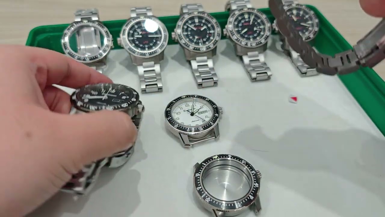 Englemaan Watches - Click Beads vs. Click Spring, Smoother Bezel Action | Ref. 384