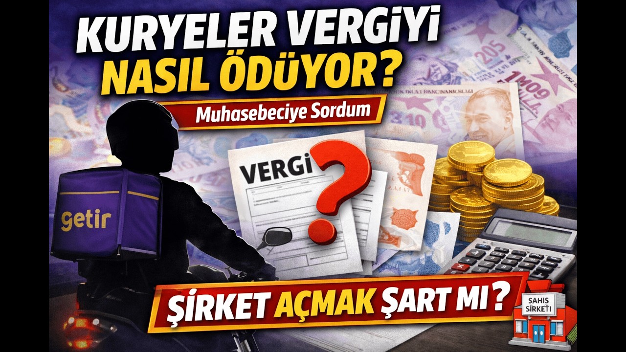 Kurye Olmadan &Ouml;nce Bunu Bilin! (Muhasebeci Anlatıyor)
