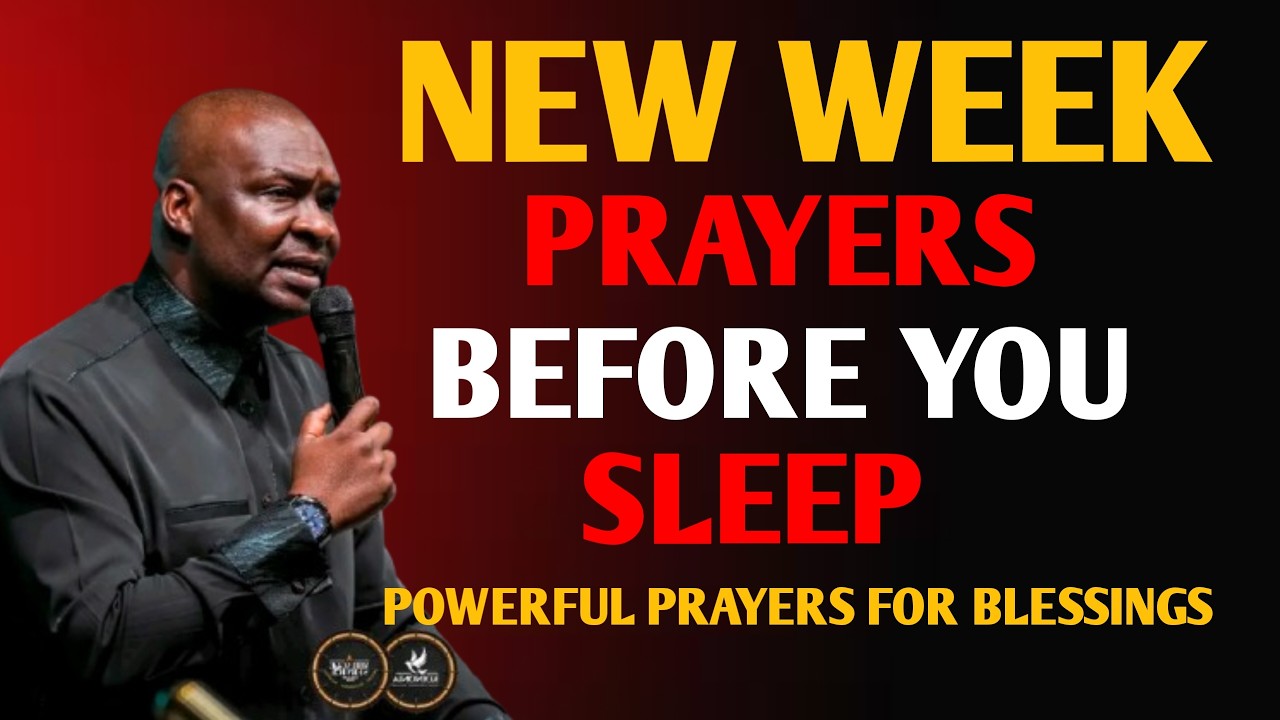 NEW WEEK  BLESSINGS || DECLARE THIS VIOLENT PRAYERS BEFORE YOU SLEEP -APOSTLE JOSHUA SELMAN