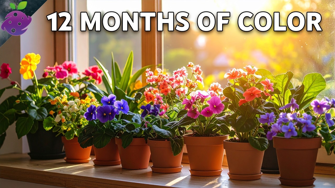 10 Flowering Plants That Bloom Non-Stop All Year (Even in Winter!)
