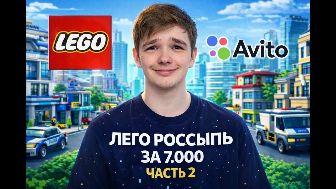 Lego за 7000 рублей с авито! Вторая часть. 