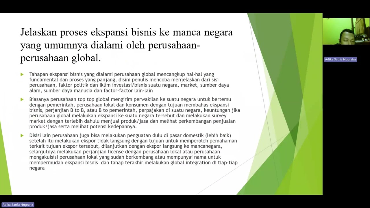 Tugas UAS Manajemen Keuangan Internasional