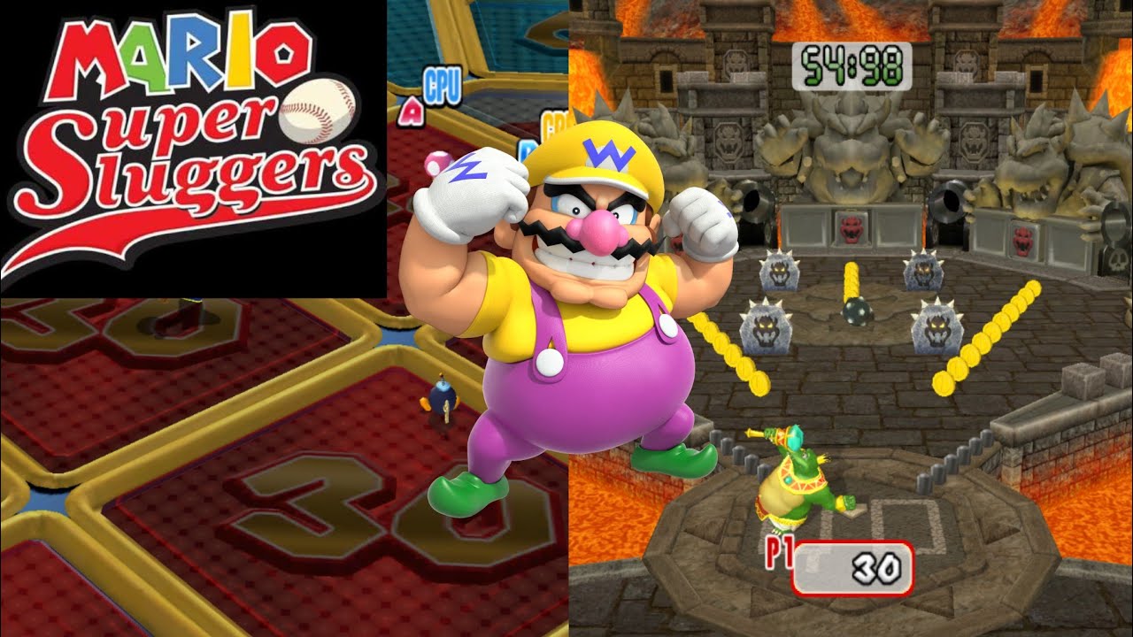 Wario in Toy Field and Minigame Madness  | Mario Super Sluggers #63