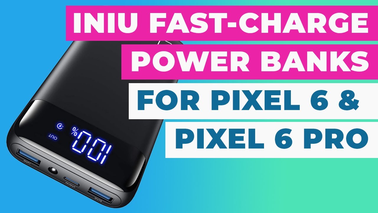 Fast-Charging INIU Power Banks: BI-B5 and BI-B6