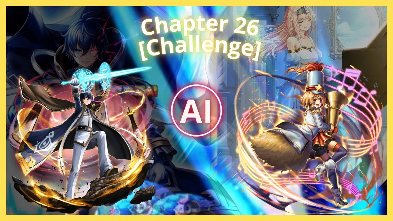 Grand Summoners chapter 26 challenge AI FC feat Victoire