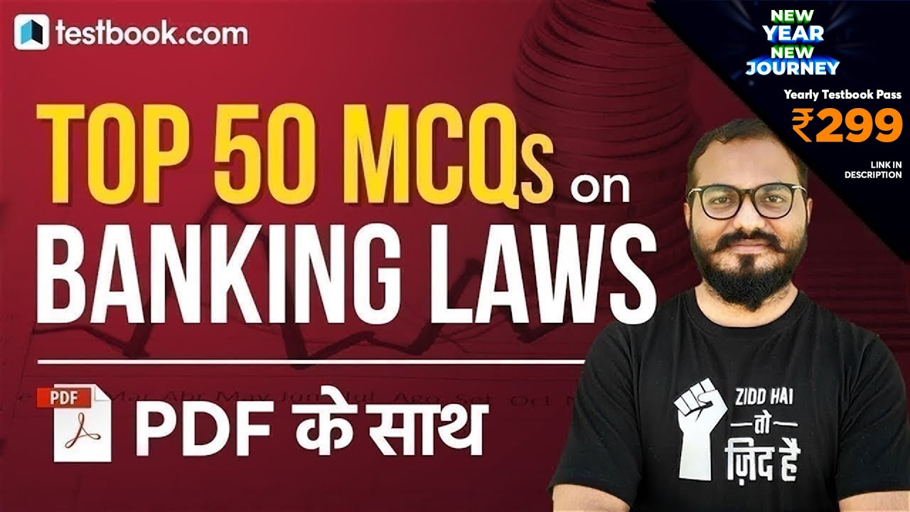 Top 50 Questions on Banking Laws & Regulations | GA MCQ for RBI Grade B, SBI PO & Clerk