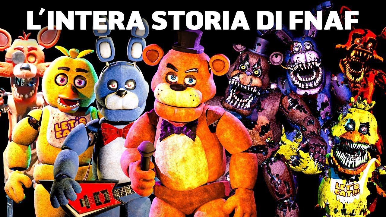 L'Intera Storia Di Five Nights At Freddy's In 10 Minuti