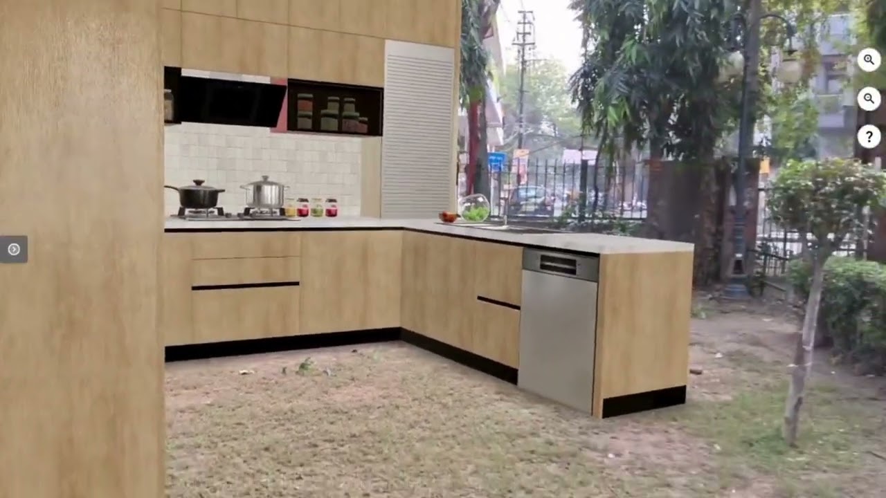 Thridify Tutorial Series: Customising a modular kitchen in 3D and AR 
