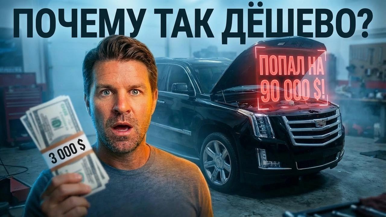 Почему владелец Escalade отдал машину почти задаром — потерял 90% стоимости!