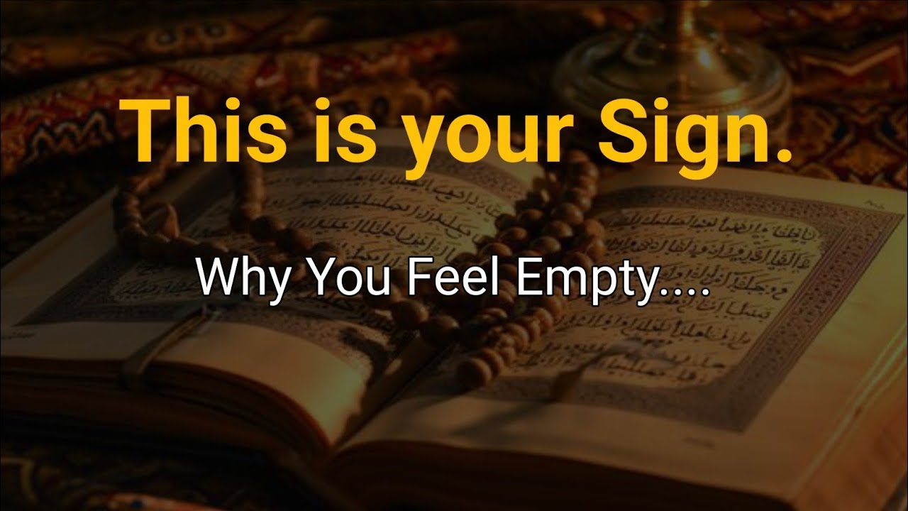 ALLAH SENT YOU THIS SIGN (Why Your Ramadan Feels Empty) 🌙