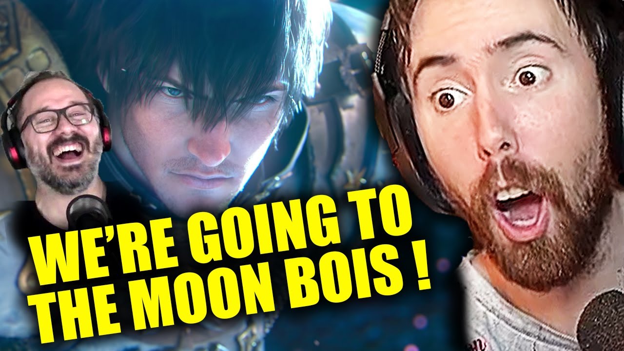 Rurikhan Reacts to Asmongold Watching the New FFXIV Trailer