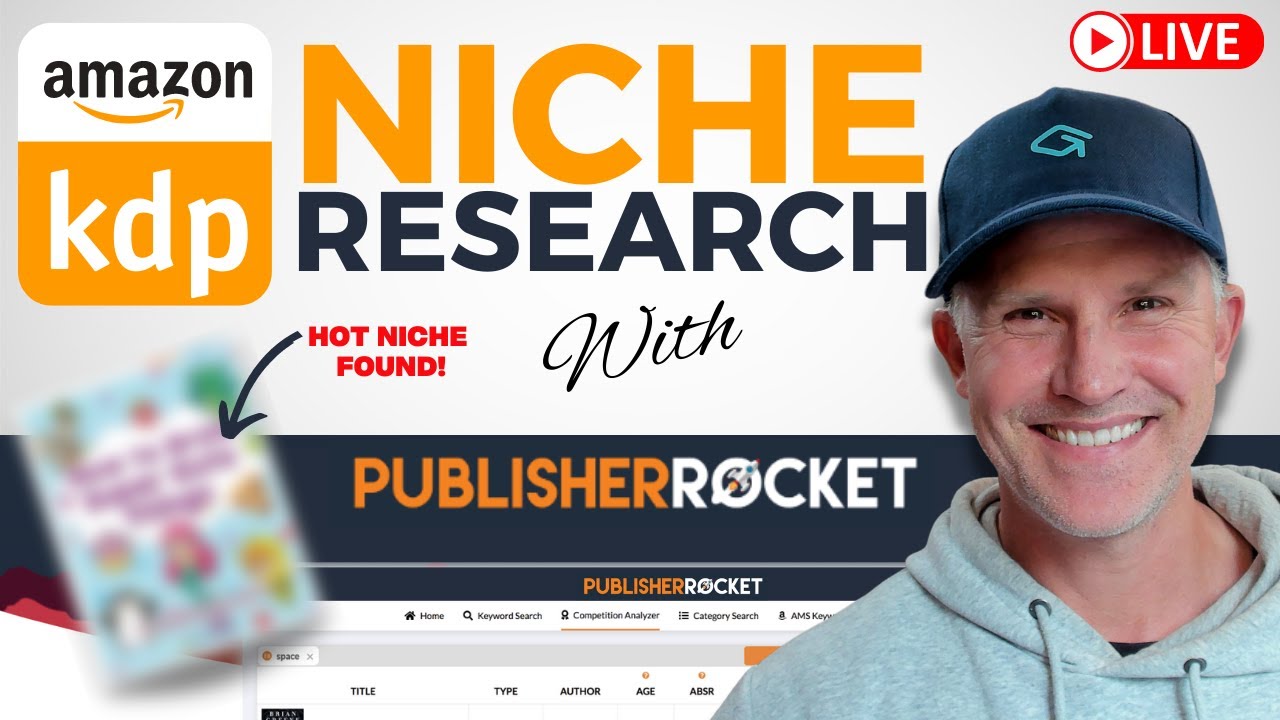 Publisher Rocket 2024 — Учебное пособие по исследованию ниш — Найдите прибыльные ниши на Amazon KDP