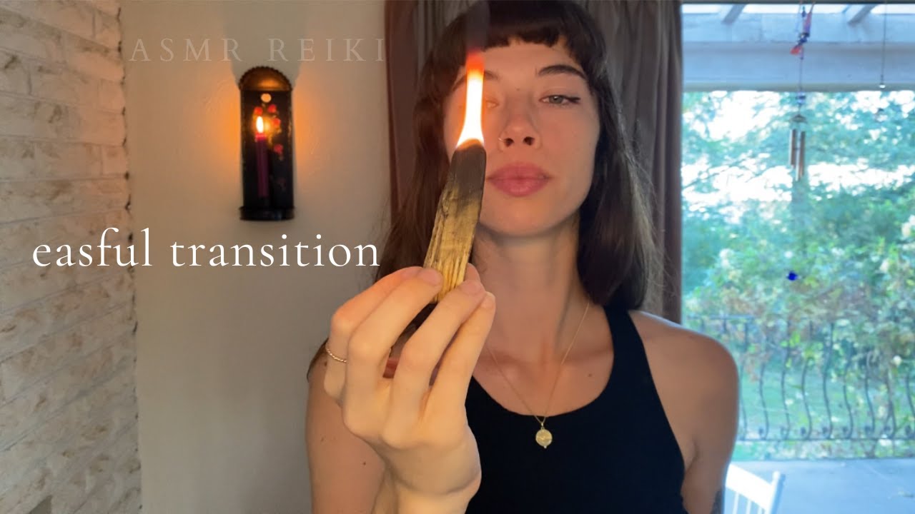 Reiki ASMR ~ Relaxing energy healing | For times of transition, transformation, growth and change