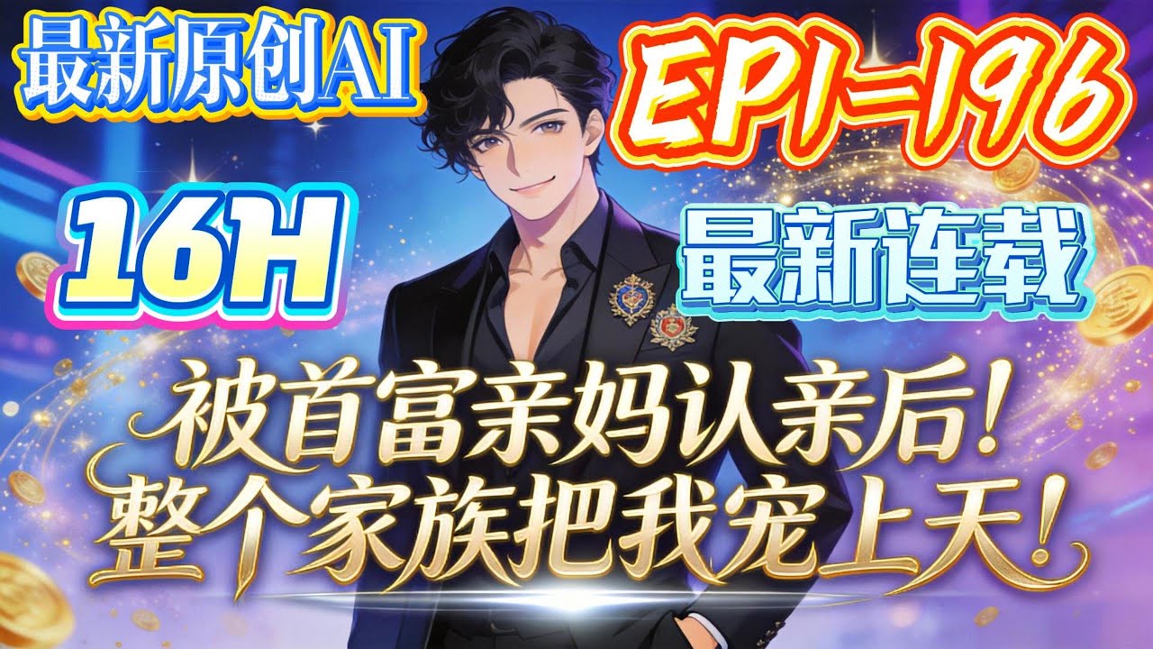 【🎉最新连载🎉】《被首富亲妈认亲后！整个家族把我宠上天！》第1-196集 |顾野曾经问过妈妈在哪？ 但顾野的父亲却说妈妈在生他的时候难产离世！ 直到顾野十二岁父亲撒手人寰，从此他便过起了寄人篱下的生活