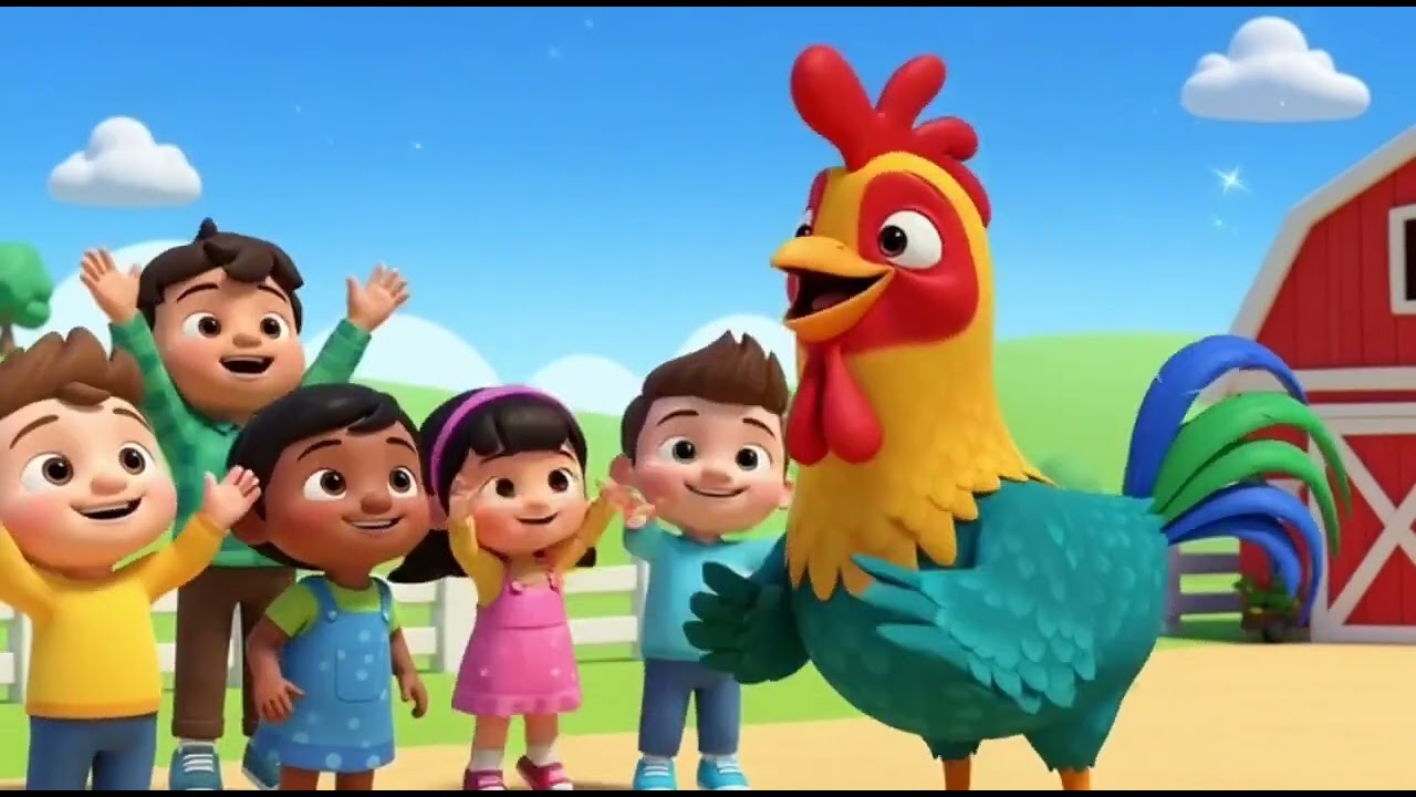 Good morning Mr rooster Smart Rhymes