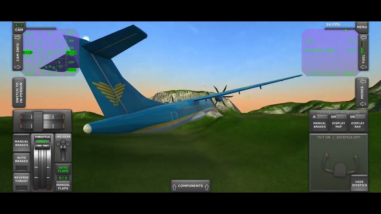 Playing Turboprop Flight Simulator