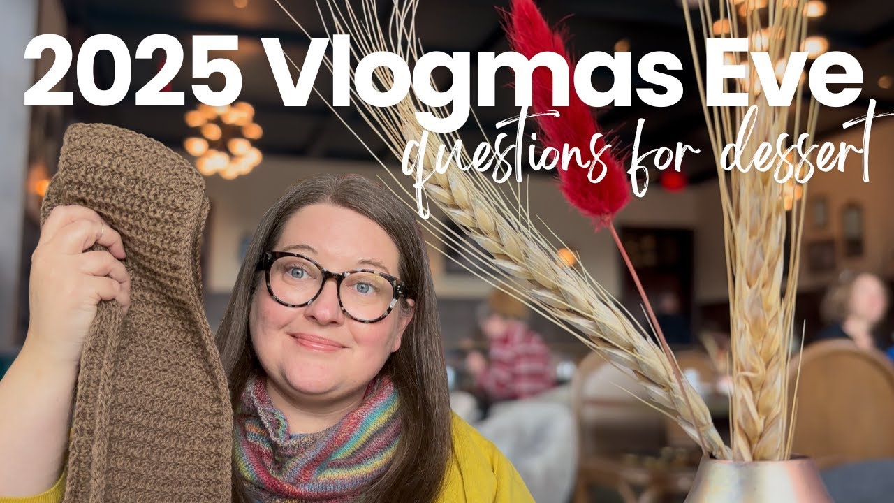 Vlogmas 2025 Ep 0  - Yarny Gifts, Advent Sweater Cast-On #knitting #vlogmas #vlogmas2025