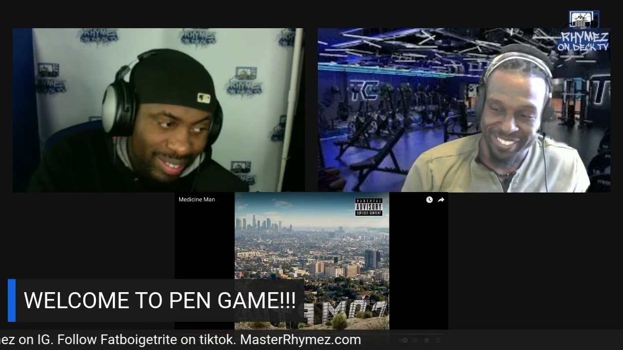 Pen Game reacts to Dr Dre, Anderson Paak & Eminem  Medicine Man