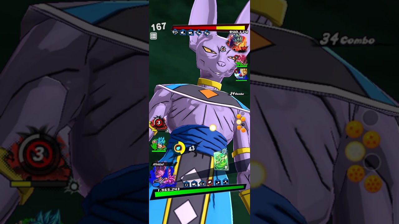 Con un Dios de la destrucción! SUSCRIBETE A MI CANAL #dragonballlegends#gamingcommunity#dragonballz 
