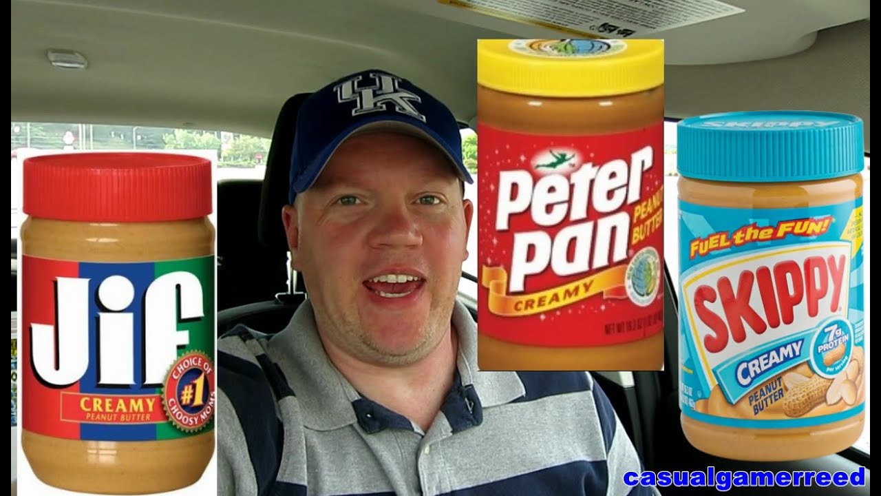 Reed Reviews Skippy vs Jif vs Peter Pan Peanut Butter Taste Test