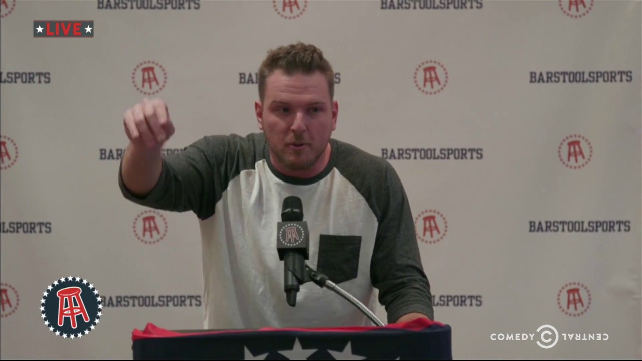 Colts Punter Pat McAfee Announces His Retirement Live On The Barstool Rundown On Comedy Central