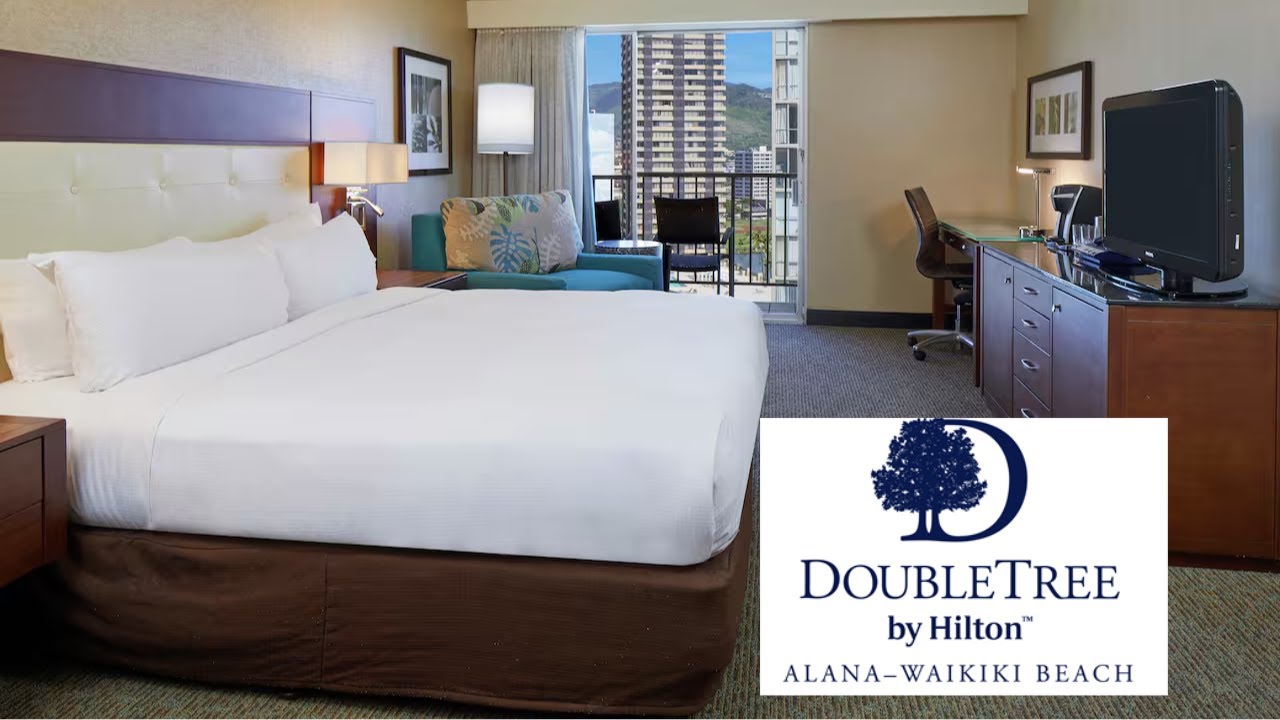 DoubleTree Alana Waikiki Beach Hotel Room Tour