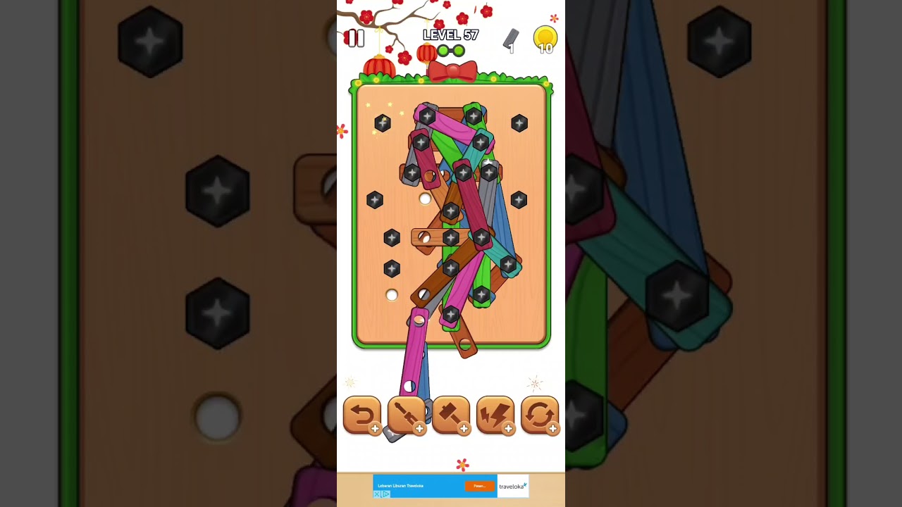 WOOD SCREW PUZZLE LEVEL 57